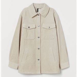 NWOT H&M Oversized Shacket - L